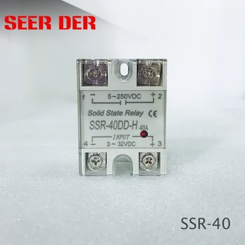 SSR-40 DA DC AC Solid State Relay Module for Arduino SSR-40DA Temperature Controller
SSR-40 DA DC AC Solid State Relay Module for Arduino SSR-40DA Temperature Controller