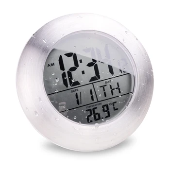 Practical Screen Waterproof Digital Bathroom Wall Clock Temperature Humidity Countdown Time Function Wash Shower Hanging
Practical Screen Waterproof Digital Bathroom Wall Clock Temperature Humidity Countdown Time Function Wash Shower Hanging