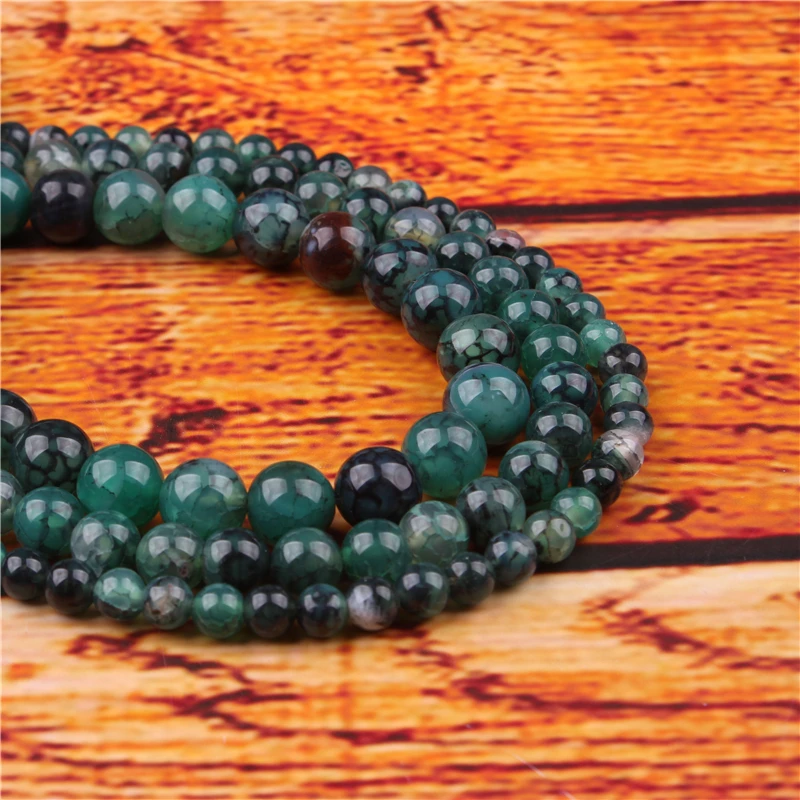 Green Dragon Agate Natural Stone Bead Round Loose Spaced Beads 15 Inch Strand 4/6/8/10/12mm For Jewelry Making DIY Bracelet
Green Dragon Agate Natural Stone Bead Round Loose Spaced Beads 15 Inch Strand 4/6/8/10/12mm For Jewelry Making DIY Bracelet