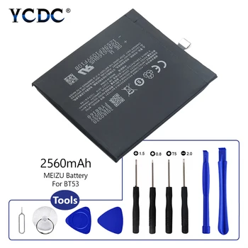 BT53 Battery For MEIZU Pro 6 Pro6 BT 53 2560mAh built-in High Capacity Phone Li-polymer Bateria For MEIZU Pro 6 Batteries +Tools
BT53 Battery For MEIZU Pro 6 Pro6 BT 53 2560mAh built-in High Capacity Phone Li-polymer Bateria For MEIZU Pro 6 Batteries +Tools