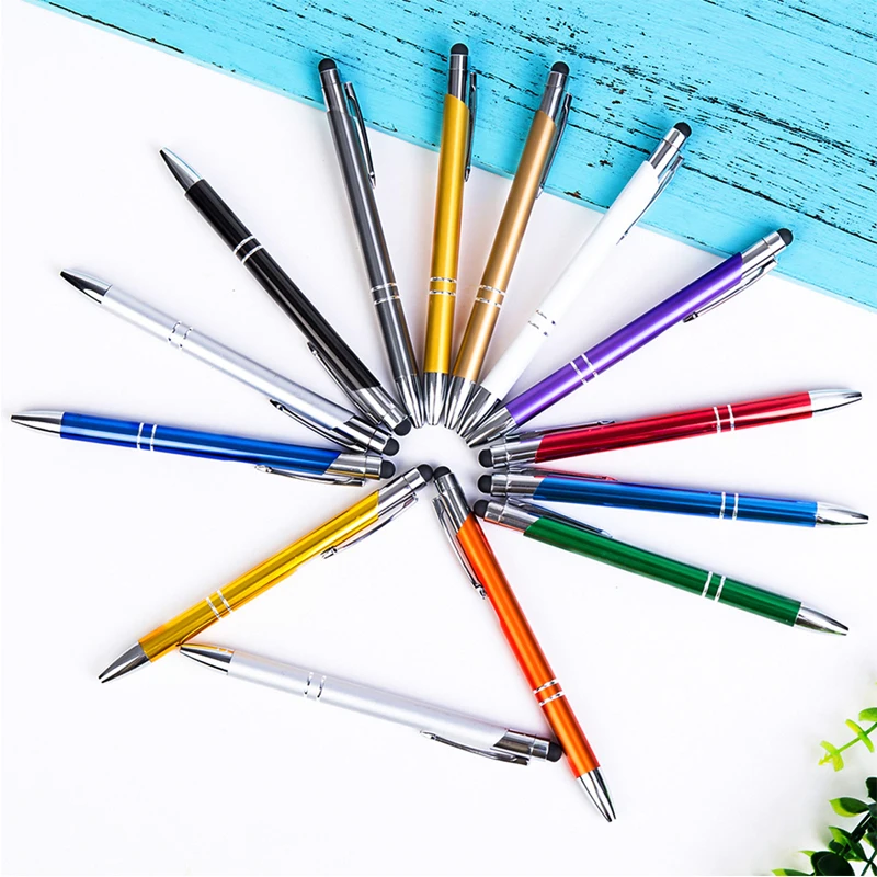 Metal Ballpoint Pen with Fine Point Capacitive Touch Screen Pen Tool Ballpen 1 mm Black Ink Writing Supplies
Metal Ballpoint Pen with Fine Point Capacitive Touch Screen Pen Tool Ballpen 1 mm Black Ink Writing Supplies