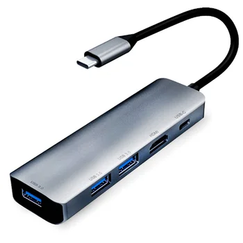 Type-C Docking Station 5 in 1 Hub USB-C 4K HDMI PD 60W Converter SD/TF USB DRIVE HARE DISK KEYBOARD MOUSE RADIATOR Adaper
Type-C Docking Station 5 in 1 Hub USB-C 4K HDMI PD 60W Converter SD/TF USB DRIVE HARE DISK KEYBOARD MOUSE RADIATOR Adaper
