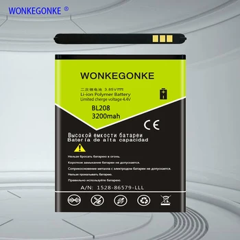 WONKEGONKE BL208 Battery Use for Lenovo S920 Batteries Bateria 
WONKEGONKE BL208 Battery Use for Lenovo S920 Batteries Bateria