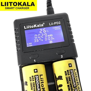 Original Liitokala 2020 New Lii-PD2 Lii-PD4 LCD 3.2V 3.7V 3.8V 1.2V 25500 18650 18350 26650 NiMH lithium LiFePO4 battery charger
Original Liitokala 2020 New Lii-PD2 Lii-PD4 LCD 3.2V 3.7V 3.8V 1.2V 25500 18650 18350 26650 NiMH lithium LiFePO4 battery charger