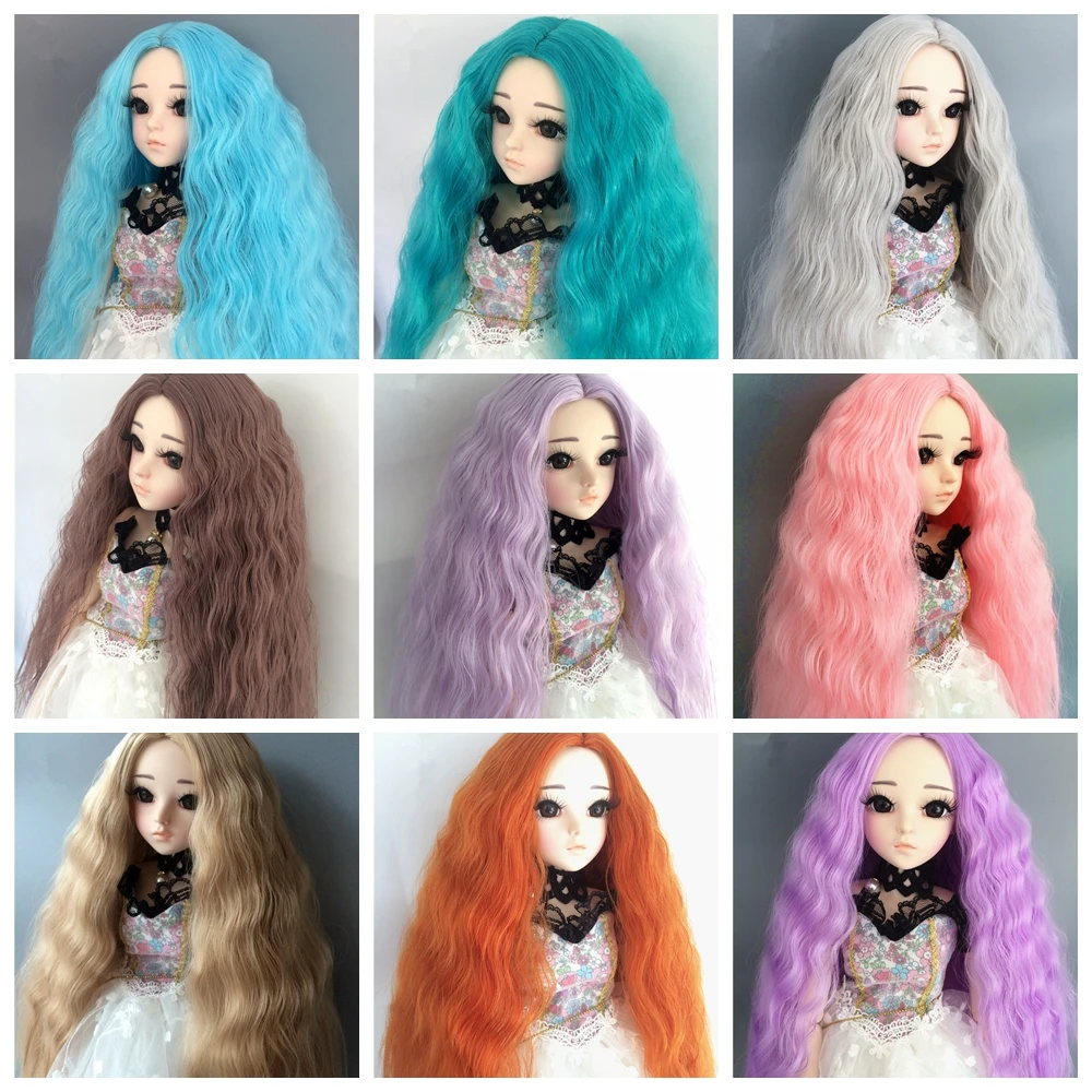 1/3 1/4 1/6 1/8 High Temperature Long Curly Bjd Hair Wig Small Wave Wig SD For BJD Doll Free shipping
1/3 1/4 1/6 1/8 High Temperature Long Curly Bjd Hair Wig Small Wave Wig SD For BJD Doll Free shipping