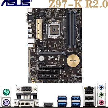 ASUS Z97-K R2.0 LGA1150 For Intel Core i7/i5/i3/Pentium/Celeron DDR3 32GB VGA HDMI M.2 LGA-1150 Z97 ATX Desktop PC Motherboard
ASUS Z97-K R2.0 LGA1150 For Intel Core i7/i5/i3/Pentium/Celeron DDR3 32GB VGA HDMI M.2 LGA-1150 Z97 ATX Desktop PC Motherboard