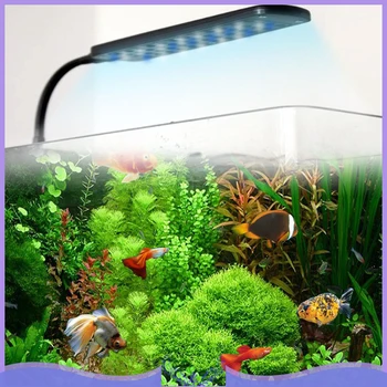 White Blue Light Fish Tank Aquarium Clip Lamp Kit Flexible Touchable Inductive Switch 24/48 led 4 Mode 1.5w/3w EU/US/UK plug
White Blue Light Fish Tank Aquarium Clip Lamp Kit Flexible Touchable Inductive Switch 24/48 led 4 Mode 1.5w/3w EU/US/UK plug