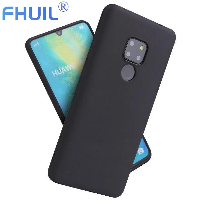 Матовый Силиконовый чехол для телефона Huawei P8 Lite 2017 P9 P10 P20 Pro Nova 3 3i Honor 6A X 8 9 Коврики