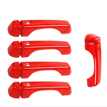 10Pcs Car Red ABS Door Handle Cover Trim for Jeep Wrangler JL 4-Door 2018 - 2020
10Pcs Car Red ABS Door Handle Cover Trim for Jeep Wrangler JL 4-Door 2018 - 2020