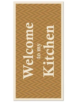 Panorama Vinyl Kitchen Rug Welcome to my Kitchen Orange - Kitchen Carpet Anti-Slip Flame Retardant - Living Room Rug - XXL Rugs - PVC Rugs
Panorama Vinyl Kitchen Rug Welcome to my Kitchen Orange - Kitchen Carpet Anti-Slip Flame Retardant - Living Room Rug - XXL Rugs - PVC Rugs