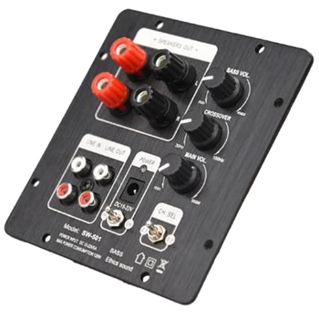 Speakers 2.1 Subwoofer Speaker Amplifier Board TPA3118 o 30Wx2 +60W Sub AMP with Independent Bluetooth 4.2
Speakers 2.1 Subwoofer Speaker Amplifier Board TPA3118 o 30Wx2 +60W Sub AMP with Independent Bluetooth 4.2