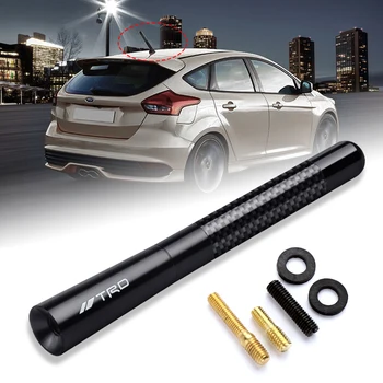 4.7 inch Black Carbon Fiber Short Car Roof Radio Antenna TRD Badge For Toyota CROWN REIZ COROLLA Camry Car Styling Accessories 
4.7 inch Black Carbon Fiber Short Car Roof Radio Antenna TRD Badge For Toyota CROWN REIZ COROLLA Camry Car Styling Accessories