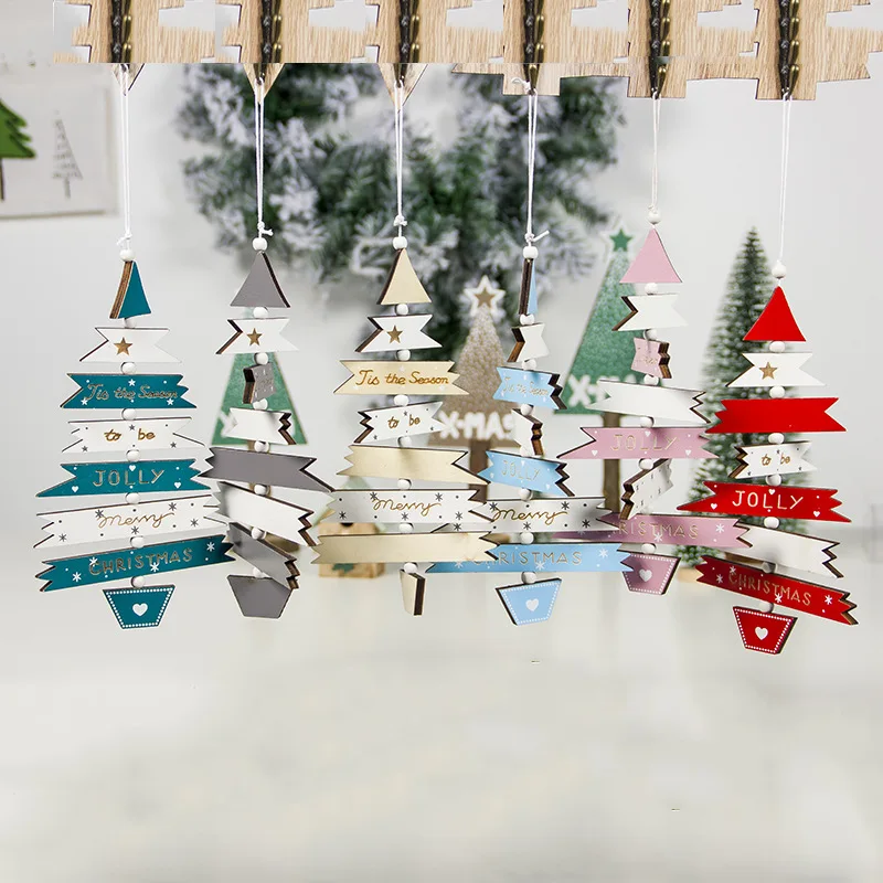 1PC Christmas Tree Shape Xmas Wooden Pendant Creative Xmas Party Welcome Ornament Happy New Year Decoration for Home
1PC Christmas Tree Shape Xmas Wooden Pendant Creative Xmas Party Welcome Ornament Happy New Year Decoration for Home