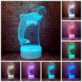 3D 7 Colors Changing Dolphin Night Light Touch Switch Table Lamp Kids Xmas Gifts Bedside Home decoration Baby Toys for birthday 
3D 7 Colors Changing Dolphin Night Light Touch Switch Table Lamp Kids Xmas Gifts Bedside Home decoration Baby Toys for birthday