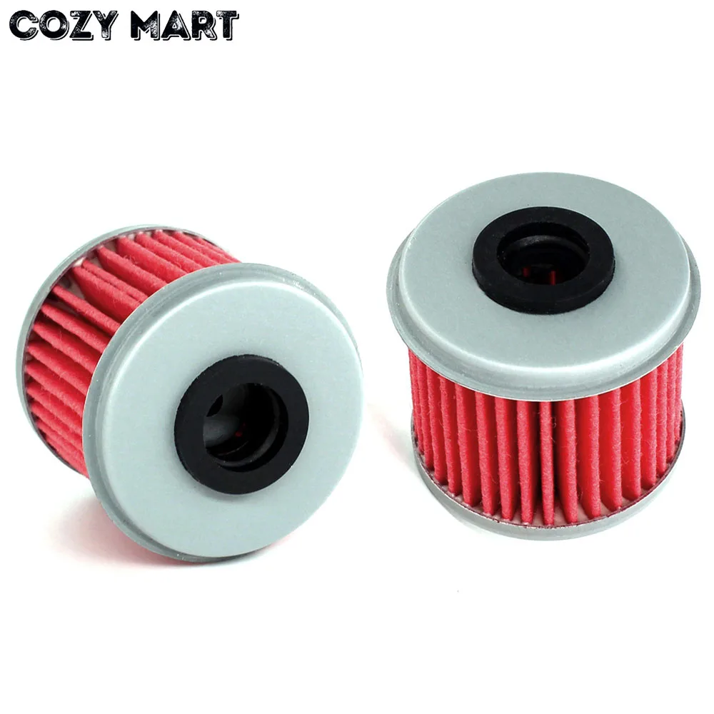2x топливный Масляный фильтр для crf150f crf150r crf250r crf450r crf250x crf450x trx450r 2004-2009 trx450er hus te310 motor