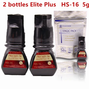 2 Bottles 1-2s Dry Time Most Powerful Fastest Korea HS-16 5ml Glue Elite Plus for Eyelash Extensions Adhesive Retention 7-8week
2 Bottles 1-2s Dry Time Most Powerful Fastest Korea HS-16 5ml Glue Elite Plus for Eyelash Extensions Adhesive Retention 7-8week