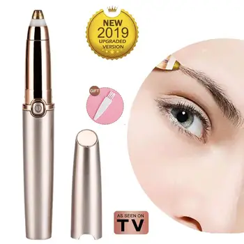 New Electric Eyebrow Trimmer Shaver Women Eyebrow Painless Hair Removal Pens Makeup Mini Eye Brow Razor Portable Hair Epilator
New Electric Eyebrow Trimmer Shaver Women Eyebrow Painless Hair Removal Pens Makeup Mini Eye Brow Razor Portable Hair Epilator