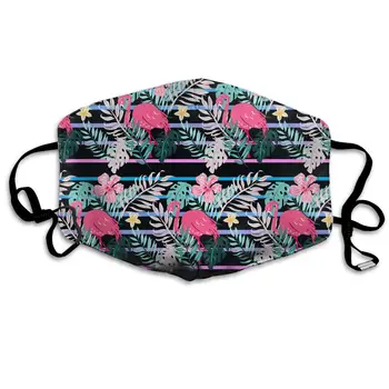 Hibiscus And Pink Flamingo Washable Reusable Mask, Cotton Anti Dust Half Face Mouth Mask For Kids Teens Men Women With
Hibiscus And Pink Flamingo Washable Reusable Mask, Cotton Anti Dust Half Face Mouth Mask For Kids Teens Men Women With