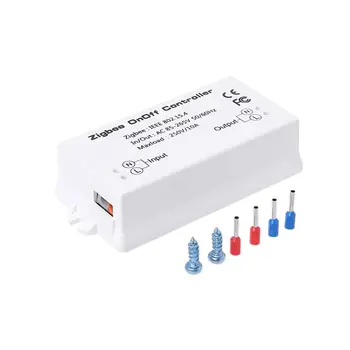 Zigbee On/Off Controller Smart Switch APP Remote Control Smart Home Module AC85-265V 10A
Zigbee On/Off Controller Smart Switch APP Remote Control Smart Home Module AC85-265V 10A