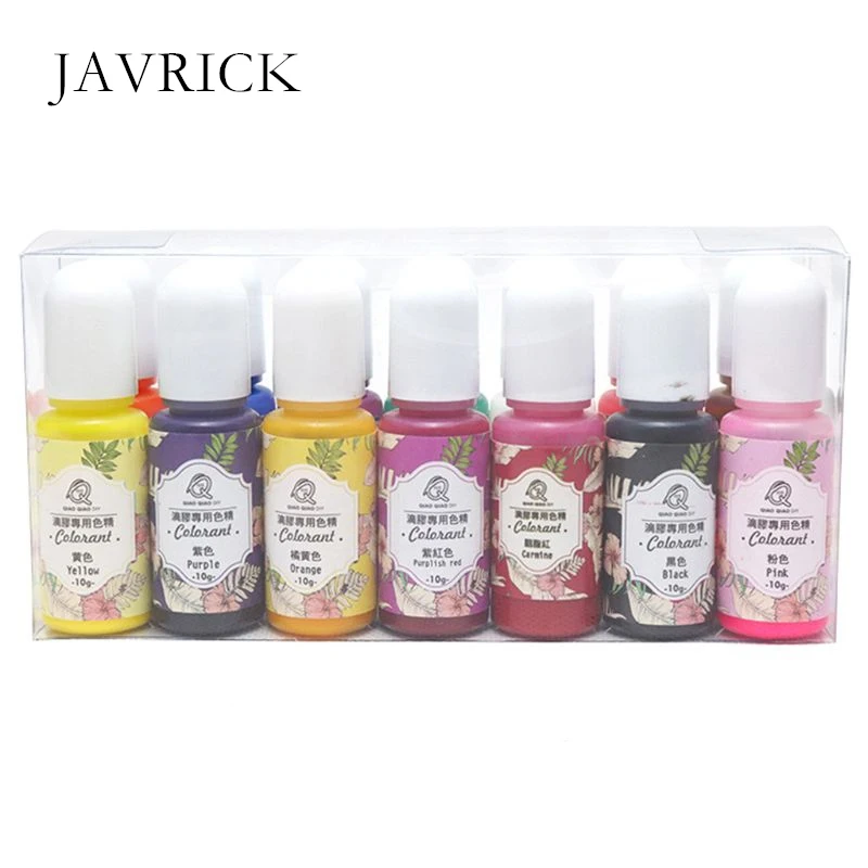 14 Pcs/set UV Resin Coloring Pigment DIY Crystal Epoxy High Transparency Oily Dye Crafts Tool DIY Jewelry Making Filling
14 Pcs/set UV Resin Coloring Pigment DIY Crystal Epoxy High Transparency Oily Dye Crafts Tool DIY Jewelry Making Filling