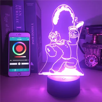 App Control 3D Lamp Popeye Lights Popeye Eats Spinach Anime Cartoon Unique Decoration Lovely Projector Stars Light Bedside Lamp 
App Control 3D Lamp Popeye Lights Popeye Eats Spinach Anime Cartoon Unique Decoration Lovely Projector Stars Light Bedside Lamp
