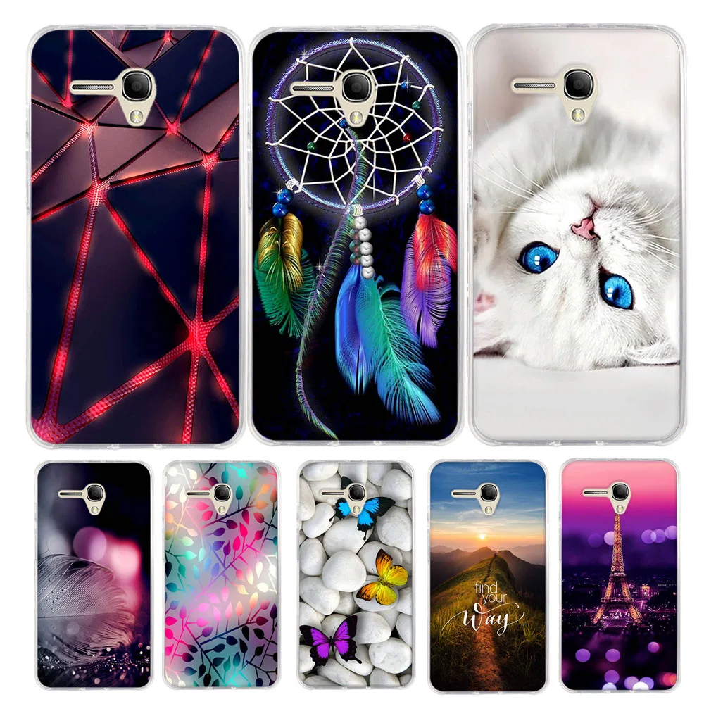 Силиконовый чехол для Alcatel Touch POP 3 накладка 5 дюйма 5025 5025G 5025X 5025D 5025N