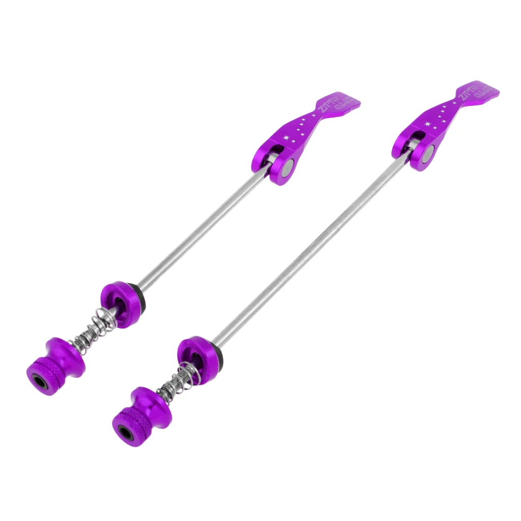 2psc Titanium Bike Skewers Quick Release Skewers Bike Cycling Wheel Skewers 2psc Titanium Bike Skewers Quick Release Skewers Bike Cycling Wheel Skewers