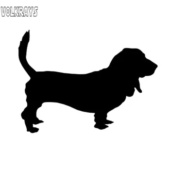 Volkrays Personality Car Sticker Basset Hound Dog Accessories Reflective Waterproof Sunscreen Vinyl Decal Black/Silver,10cm*14cm
Volkrays Personality Car Sticker Basset Hound Dog Accessories Reflective Waterproof Sunscreen Vinyl Decal Black/Silver,10cm*14cm