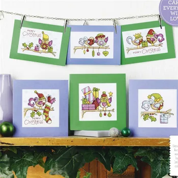 CD446 Cross Stitch Kit Package Greeting Cards Needlework Counted Cross-Stitching Kits Christmas Mother's Father's Day Birthday
CD446 Cross Stitch Kit Package Greeting Cards Needlework Counted Cross-Stitching Kits Christmas Mother's Father's Day Birthday