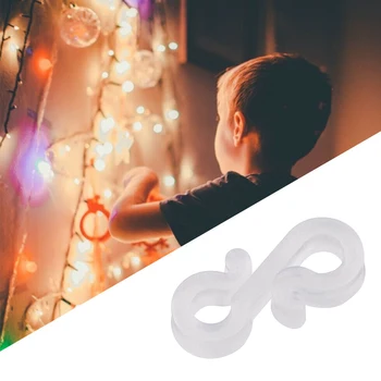 100pcs Hanging Portable Outdoor Light Clips Mini Gutter Hooks Fixed Christmas Decoration Home Party Translucence Club S Shaped
100pcs Hanging Portable Outdoor Light Clips Mini Gutter Hooks Fixed Christmas Decoration Home Party Translucence Club S Shaped