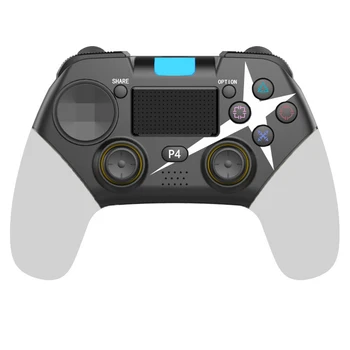Gamepad Wireless Bluetooth Game Controller joysticks Vibration Gamepads Colorful wireless joysticks For PS4 Games Console
Gamepad Wireless Bluetooth Game Controller joysticks Vibration Gamepads Colorful wireless joysticks For PS4 Games Console
