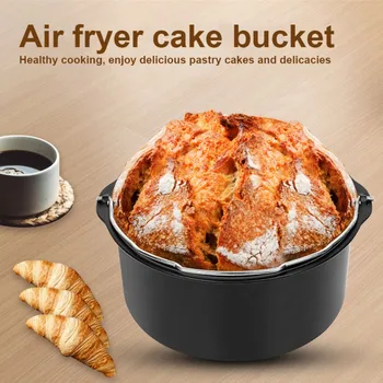 High Quality Air Fryer Accessories Air Fryer Cake Pizza Oven Barbecue 8" Air Fryer Cake Pizza Oven Barbecue Frying Pan Tray
High Quality Air Fryer Accessories Air Fryer Cake Pizza Oven Barbecue 8" Air Fryer Cake Pizza Oven Barbecue Frying Pan Tray