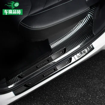 High-quality stainless steel Plate Door Sill Welcome Pedal Car Styling Accessories 4pcs/set for Skoda Kodiaq GT Car-styling
High-quality stainless steel Plate Door Sill Welcome Pedal Car Styling Accessories 4pcs/set for Skoda Kodiaq GT Car-styling