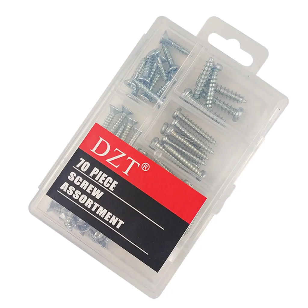 2019 New Self Tapping Metal Screws Assortment Kit Set Hardware Set Self-tapping Screws #NN730
2019 New Self Tapping Metal Screws Assortment Kit Set Hardware Set Self-tapping Screws #NN730