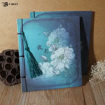 Chinese Style Notebook 75 Sheets Retro Flower Pattern Notebook Manual Threading Notebook Blank Kraft Paper Handmade Sketchbooks
Chinese Style Notebook 75 Sheets Retro Flower Pattern Notebook Manual Threading Notebook Blank Kraft Paper Handmade Sketchbooks