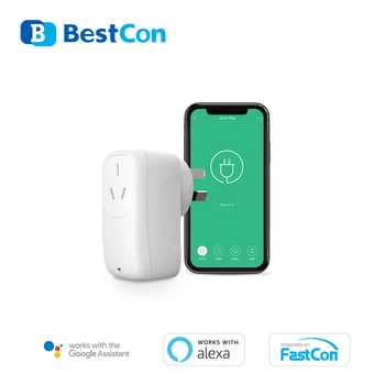 New BroadLink BestCon SP4L AU Wifi Smart Mini Plug Remote Control Timers via Wi-Fi/3G/4G FastCon Nightlight Alexa Voice Control
New BroadLink BestCon SP4L AU Wifi Smart Mini Plug Remote Control Timers via Wi-Fi/3G/4G FastCon Nightlight Alexa Voice Control