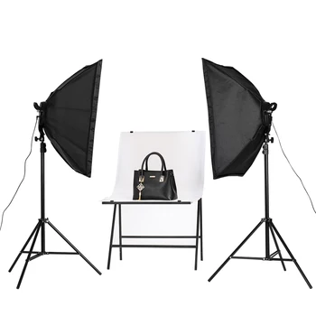 Photo Studio Kit Photography Softbox LED Light Kit 20*28In Softboxes 45W Bi-color 2700K/5500K LED Lights 2M Light Stands Bag
Photo Studio Kit Photography Softbox LED Light Kit 20*28In Softboxes 45W Bi-color 2700K/5500K LED Lights 2M Light Stands Bag
