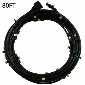Set Of Metal Outdoor Misting System Set Patio Cooling Mister Kit Pool Deck Air Cooler 80FT Cooling Garden Irrigation Tool Parts
Set Of Metal Outdoor Misting System Set Patio Cooling Mister Kit Pool Deck Air Cooler 80FT Cooling Garden Irrigation Tool Parts