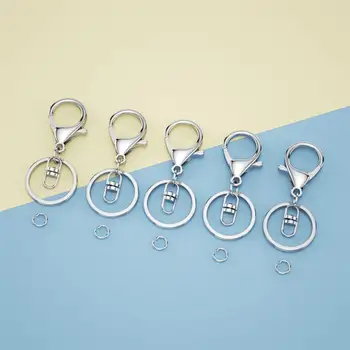 5pcs DIY Key Chain Key Ring keychain Bronze Rhodium Round Split Keyrings Keychain Jewelry Making
5pcs DIY Key Chain Key Ring keychain Bronze Rhodium Round Split Keyrings Keychain Jewelry Making