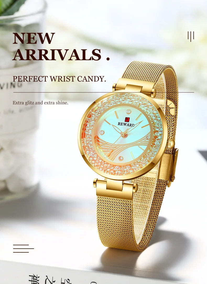 REWARD Sport Fashion Women Quartz Watch Top Quality Cubic Zirconia Luxury Quartz Watches Stainless Steel Watch RD22029L REWARD Sport Fashion Women Quartz Watch Top Quality Cubic Zirconia Luxury Quartz Watches Stainless Steel Watch RD22029L