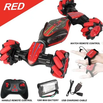 GW124 2.4Ghz RC Off-road Stunt Car Amphibious Vehicle With Watch Remote Control Induction for Childrens Toys Gifts
GW124 2.4Ghz RC Off-road Stunt Car Amphibious Vehicle With Watch Remote Control Induction for Childrens Toys Gifts