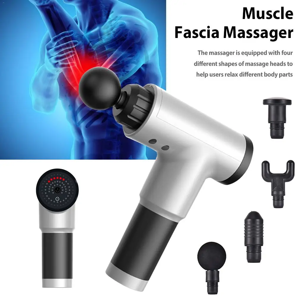 Electric Muscle Massage Gun Deep Muscle Fascia Tissue Massager Therapy Gun Exercising Muscle Pain Relief Body Shaping
Electric Muscle Massage Gun Deep Muscle Fascia Tissue Massager Therapy Gun Exercising Muscle Pain Relief Body Shaping