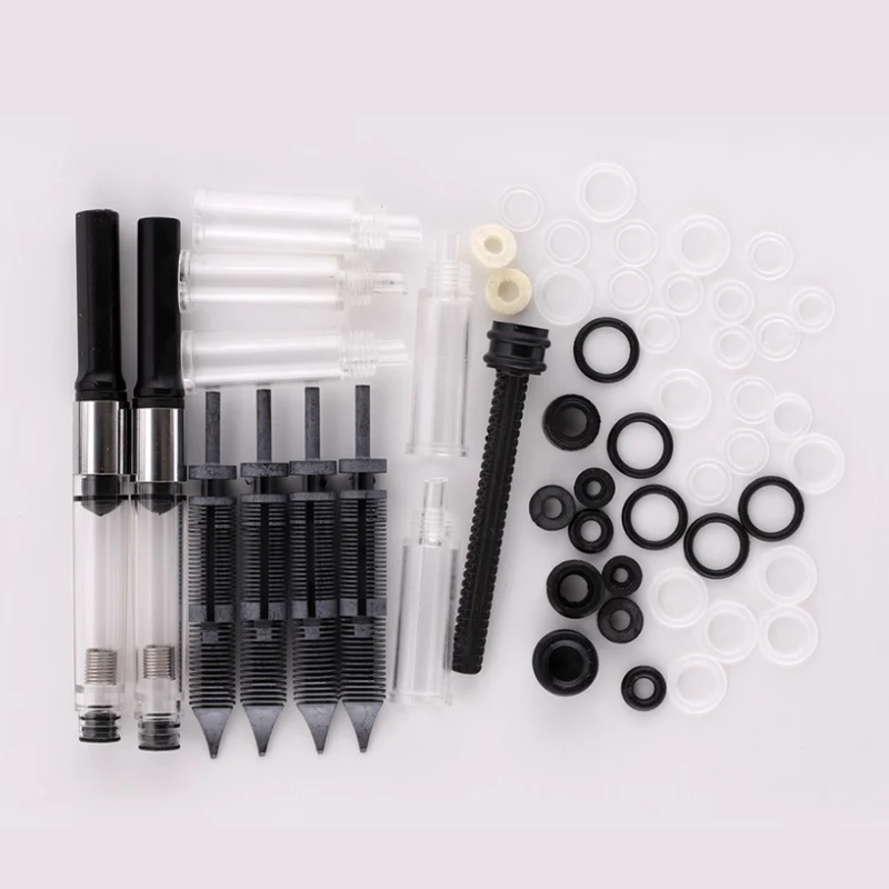 PENBBS Fountain Pen Accessory Converter Set or Converter Feed Seal Ring Pen Feed House Replacement Nibs Piston Barrel Set Part
PENBBS Fountain Pen Accessory Converter Set or Converter Feed Seal Ring Pen Feed House Replacement Nibs Piston Barrel Set Part