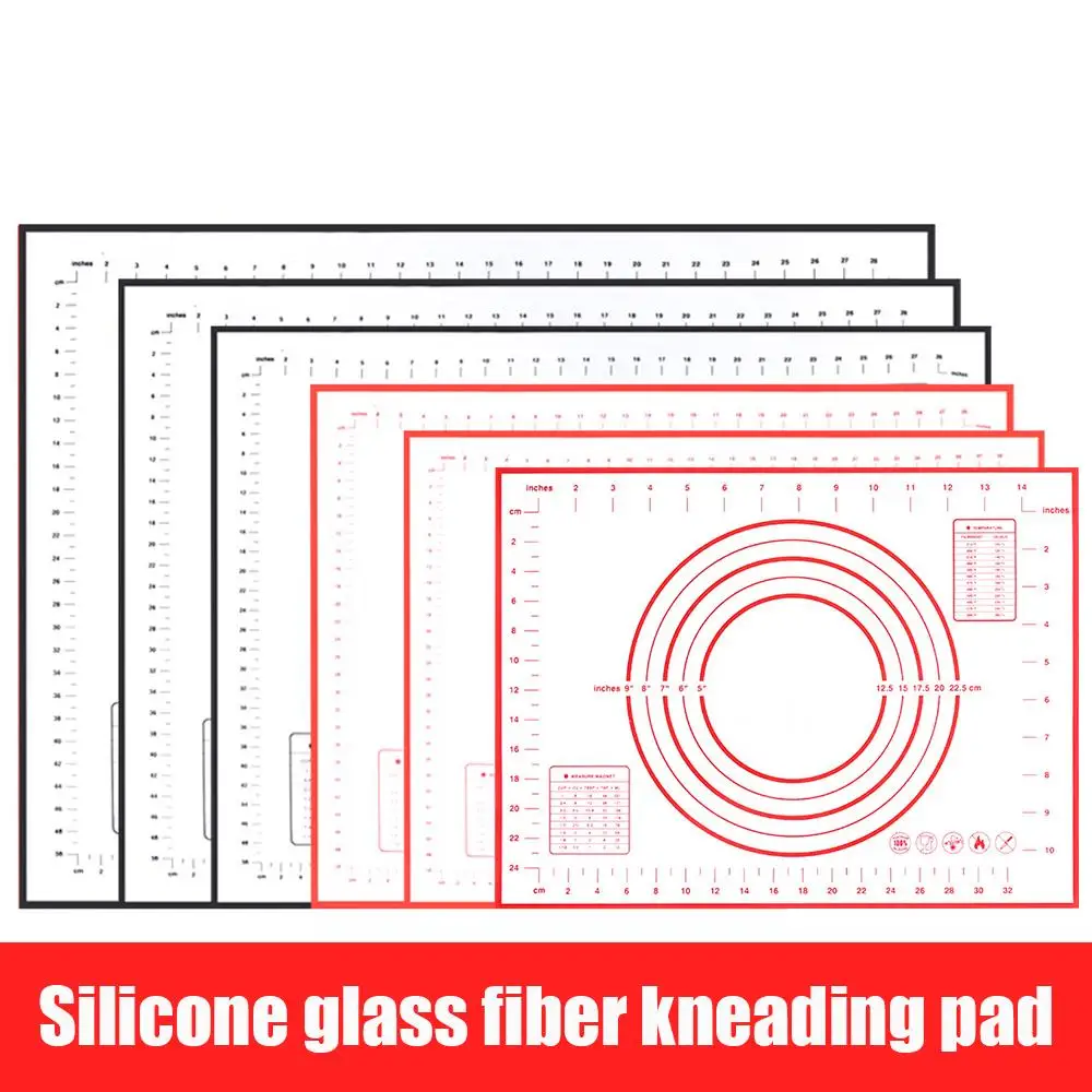 Flour Mat with Scale Kitchen Non-Slip Silicone Pad Silicone Baking Mat 40*30cm 50*40cm 29*26cm Food Grade Measurements Oven
Flour Mat with Scale Kitchen Non-Slip Silicone Pad Silicone Baking Mat 40*30cm 50*40cm 29*26cm Food Grade Measurements Oven