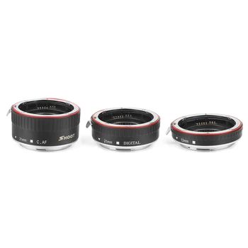Red Metal TTL Auto Focus Macro Extension Tube Ring for Canon 600d 500d 80d EOS EF EF-S 60D For Canon Camera Accessory
Red Metal TTL Auto Focus Macro Extension Tube Ring for Canon 600d 500d 80d EOS EF EF-S 60D For Canon Camera Accessory