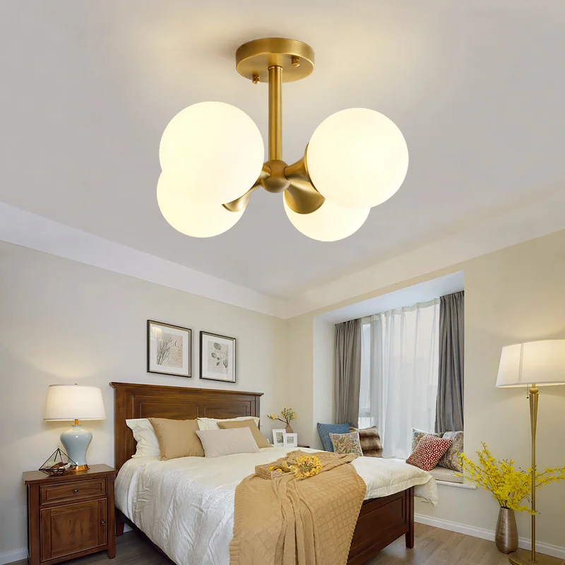 All-copper Nordic Style Magic Bean Roof Lights Warm Creative LED Bedroom Restaurant Personality Simple Roof Lights
All-copper Nordic Style Magic Bean Roof Lights Warm Creative LED Bedroom Restaurant Personality Simple Roof Lights