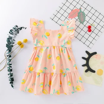 HOT Summer Baby Infant Square-collar Dress Casual Baby Girls Kids Flare Sleeve Fruit Pattern Blouse Dress
HOT Summer Baby Infant Square-collar Dress Casual Baby Girls Kids Flare Sleeve Fruit Pattern Blouse Dress