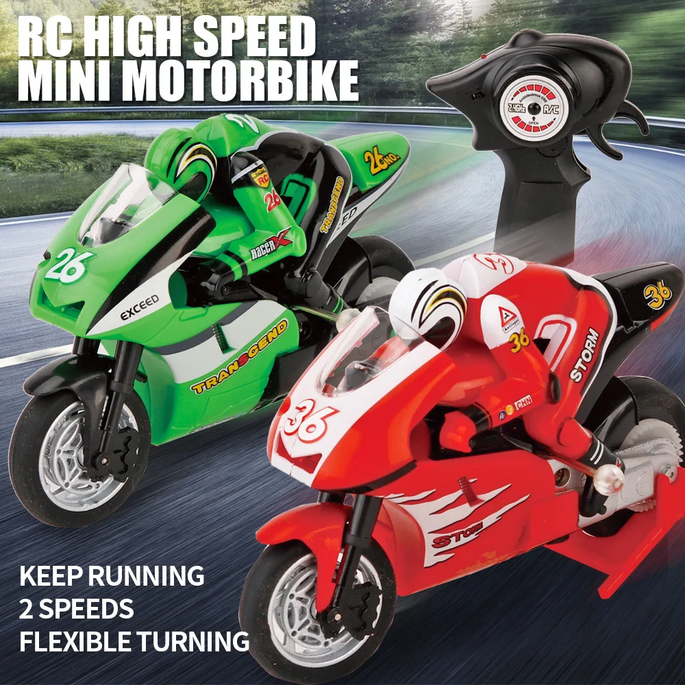Innovation 8012 God Qiwei Mini Remote Control Motorcycle 2.4 High-Speed Race Car Model with Gyroscope Export Toy
Innovation 8012 God Qiwei Mini Remote Control Motorcycle 2.4 High-Speed Race Car Model with Gyroscope Export Toy