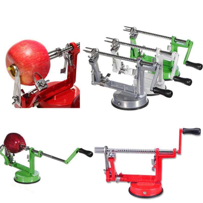 1Set 3in1 Fruit Tools Apple Slinky Machine Peeler Fruit Cutter Slicer Kitchenware Apple Peeling Machine
1Set 3in1 Fruit Tools Apple Slinky Machine Peeler Fruit Cutter Slicer Kitchenware Apple Peeling Machine