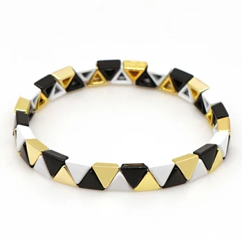 Shinus Classic Bracelet Men Enamel Tile Bracelets For Women Couple Armband Stackable Cuff Bangles Pulseira Mujer 2019 Jewelry
Shinus Classic Bracelet Men Enamel Tile Bracelets For Women Couple Armband Stackable Cuff Bangles Pulseira Mujer 2019 Jewelry